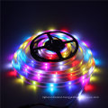 Hot sale 1m 60-Pixel Addressable 24-Bit RGB LED Strip, 5V, IP67 Waterproof, WS2812B strip light with factory price